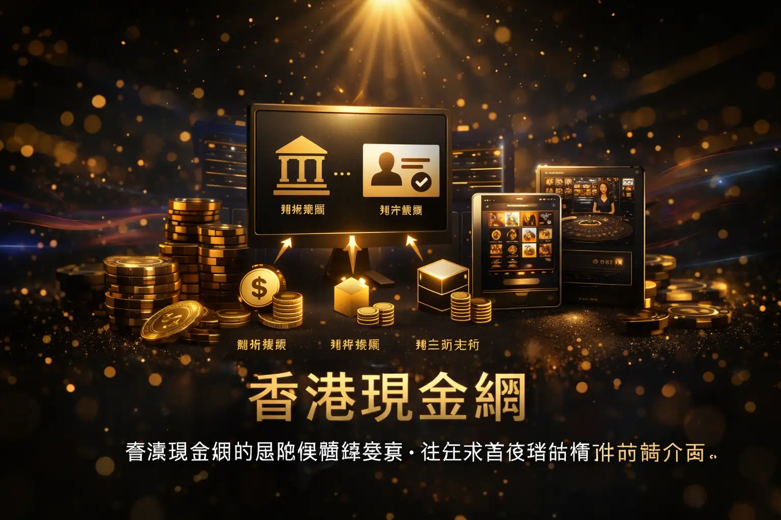香港現金網實際運作結構示意