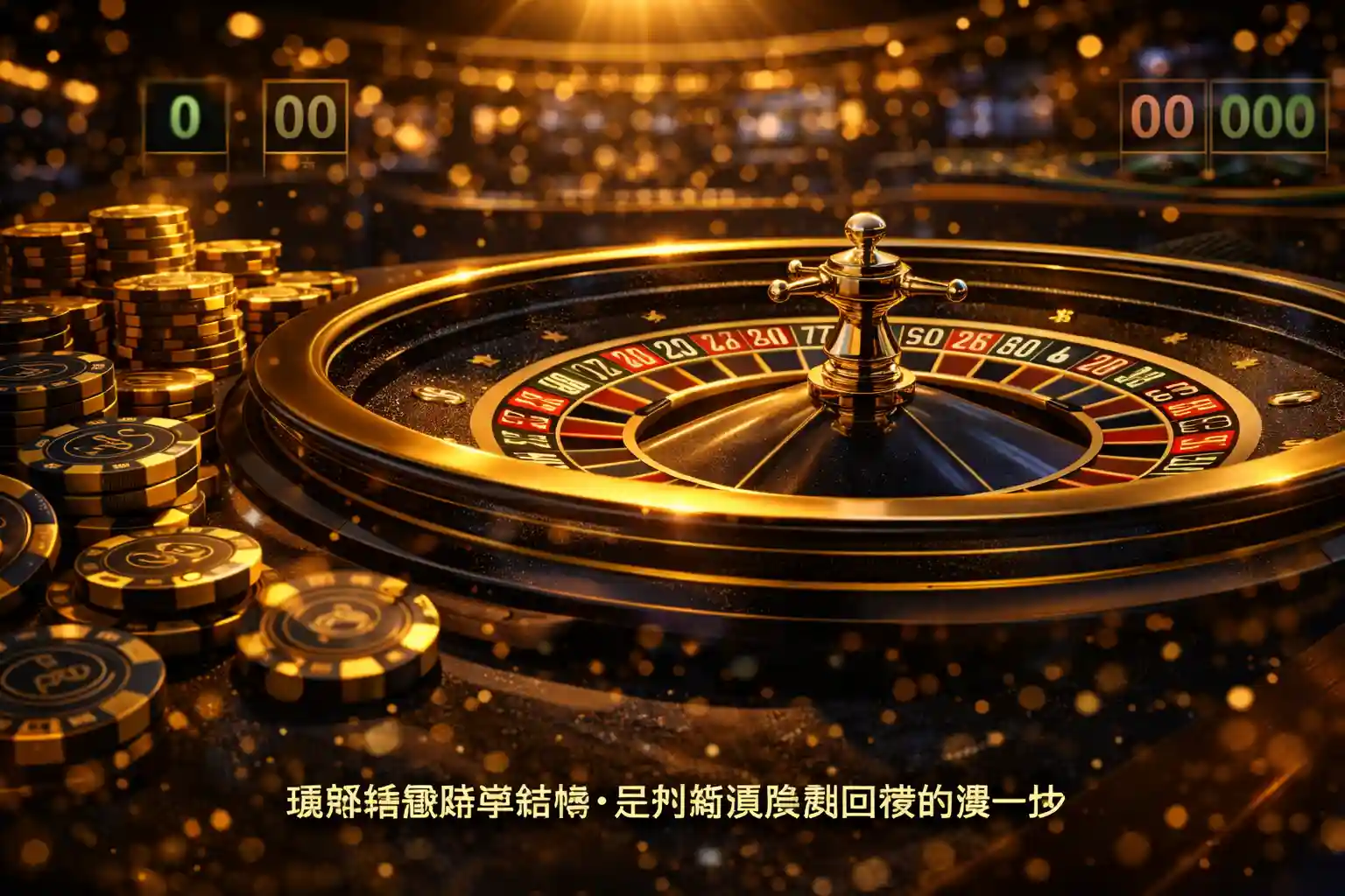 輪盤賠率與盤型差異概念示意