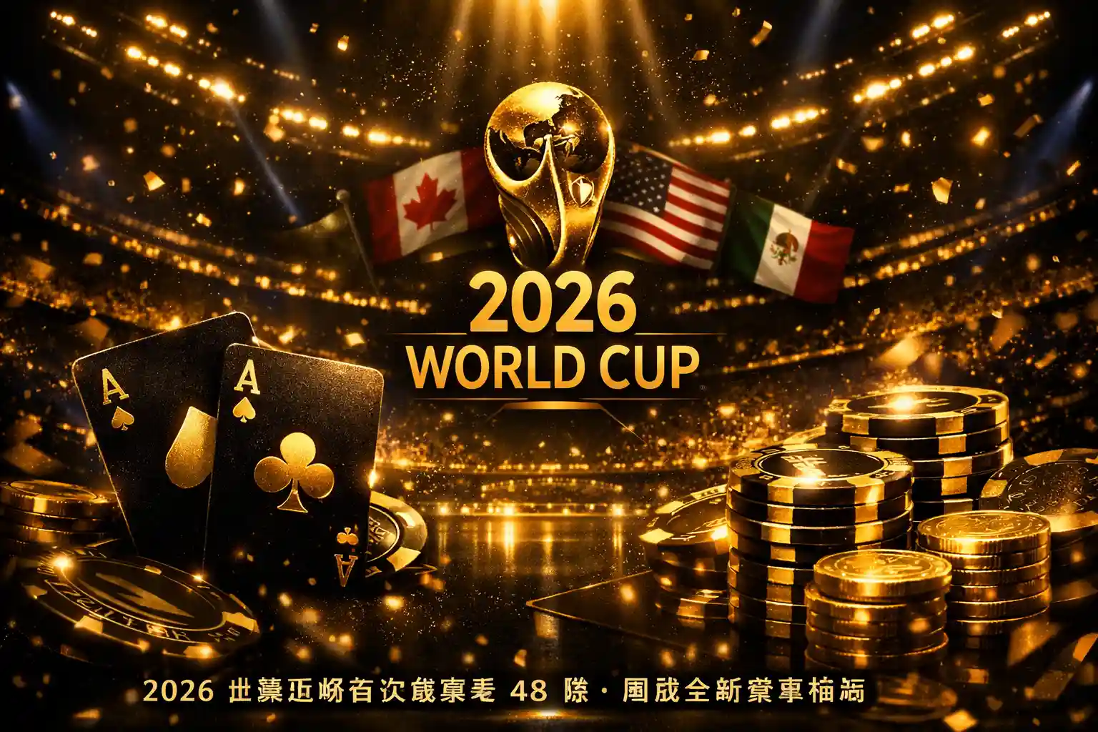 2026 世界盃主視覺與比賽氛圍