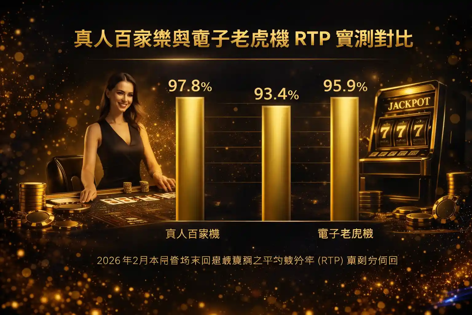 真人視訊與電子遊戲 RTP 實測對比