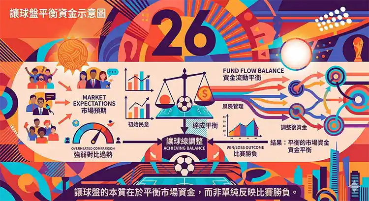 讓球盤平衡資金示意圖